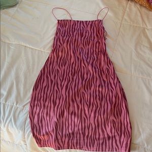 ADIKA STRAPPY PINK DRESS